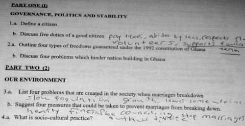 Social Studies Essays
