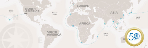 semester at sea map