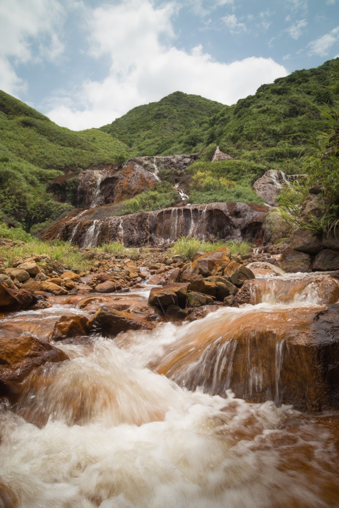 Jiufen Golden Waterfall 黃金瀑布