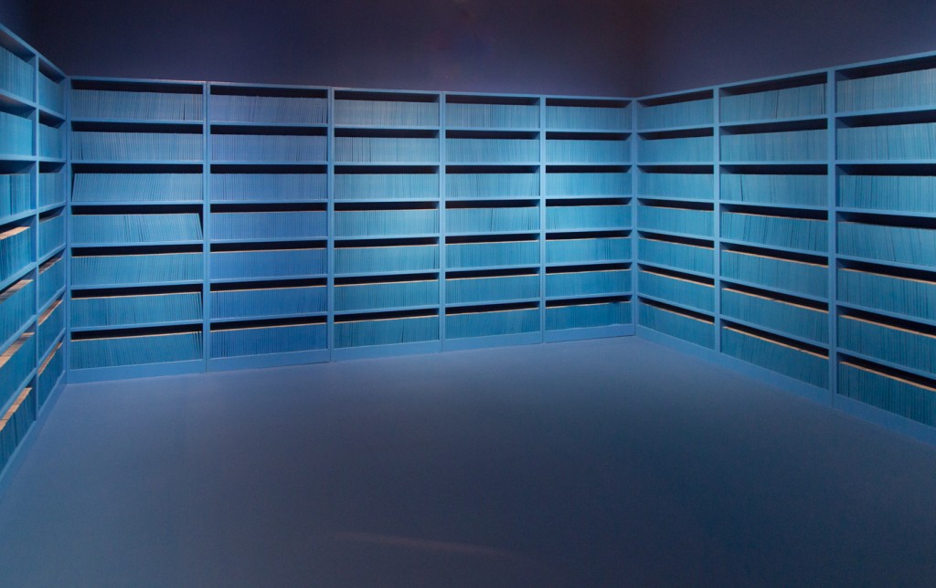 polit-sheer-form-library identical empty books